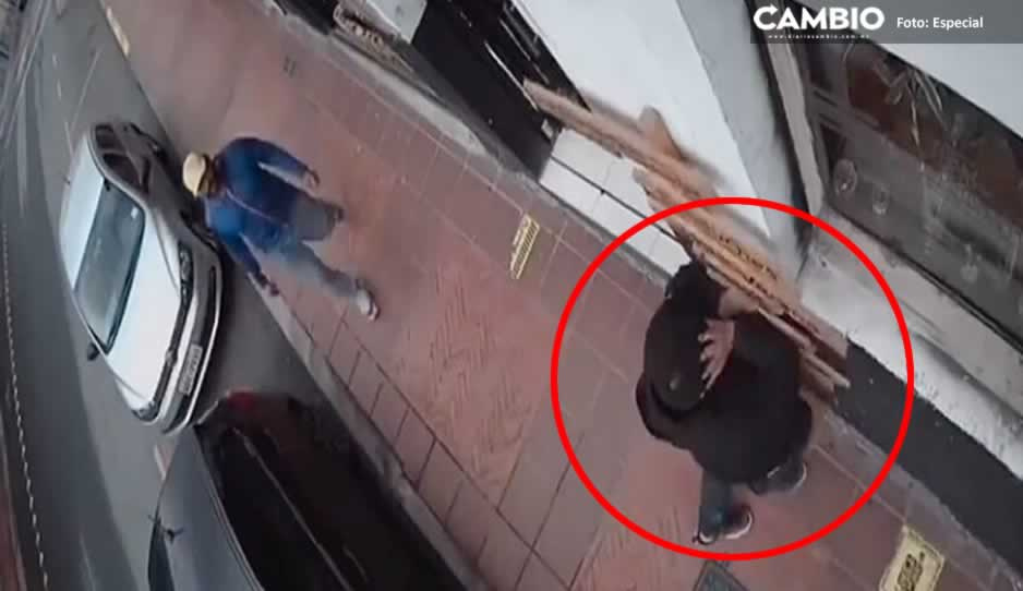 VIDEO SENSIBLE: Joven defiende a mujer de acoso y agresor le saca un ojo