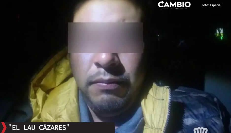 Policías emboscados en Jolalpan detuvieron a El Lau Cázares, integrante de Los Michoacanos (FOTOS)