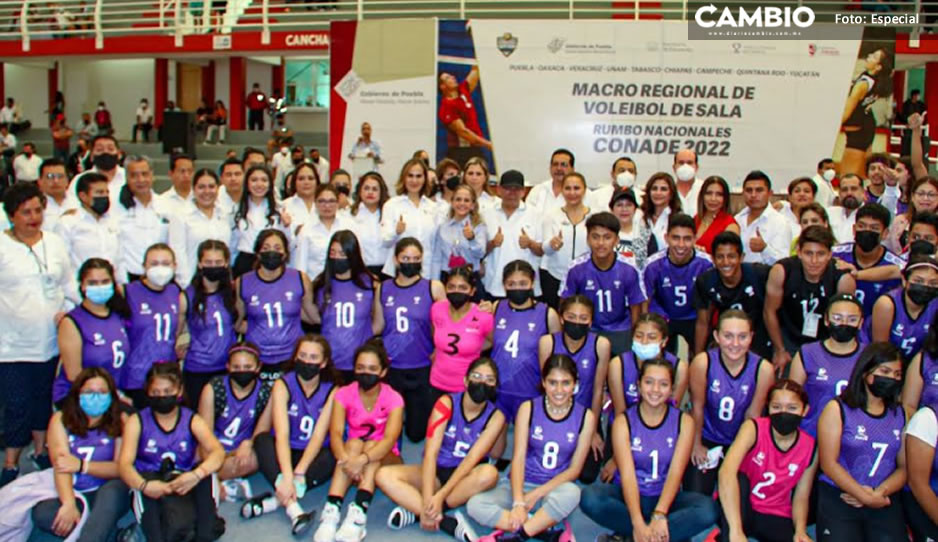 Arranca el &#039;Macro Regional de Voleibol&#039; en Tehuacán; llegaron más de 750 deportistas de todo México