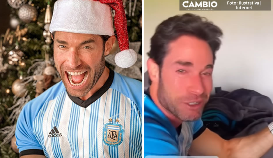  “Una alegría así en momentos difíciles”: Sebastián Rulli llora por el triunfo de Argentina en Qatar 2022