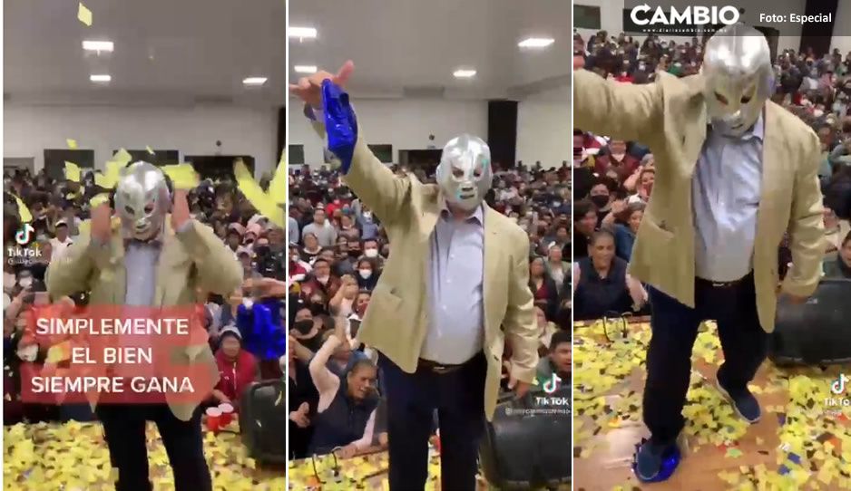 Peredo canta victoria en Teziutlán y aplasta la máscara azul de Toño Vázquez (VIDEO)
