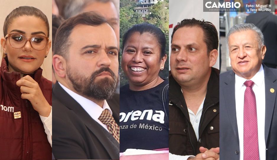 Destapa Morena los candidatos a diputados federales: Nay va por la reelección en Cholula, René desplaza a Manzanilla en el XII