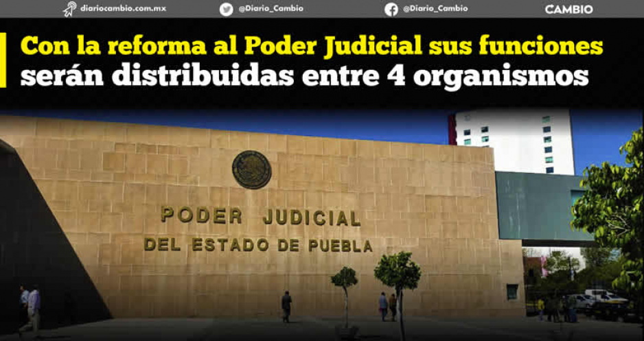 Reforma total al Poder Judicial: habrá cuatro órganos de control y el Congreso podrá destituir magistrados