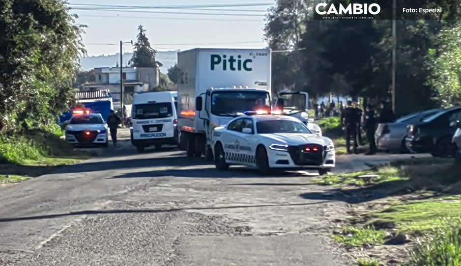 En los primeros días de agosto, delincuentes roban dos camiones de carga en la federal México-Puebla