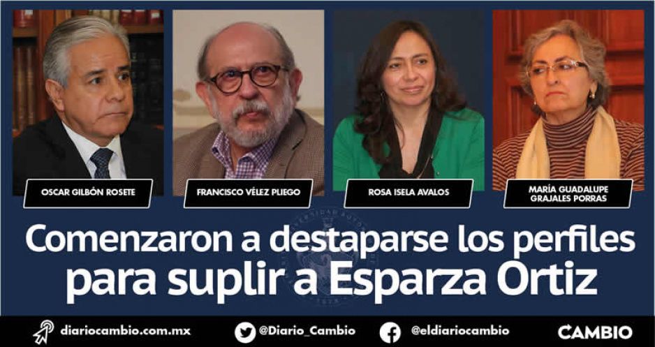 Gilbón, Vélez Pliego, Rosa Isela y Grajales Porras en la línea sucesoria de la BUAP (FOTOS)