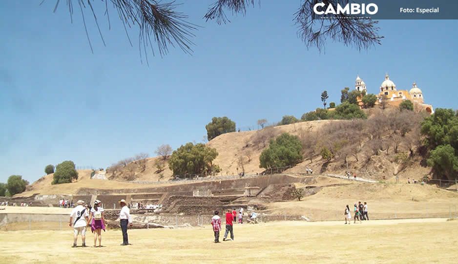 Por el coronavirus, medio millón de turistas dejaron de visitar la pirámide de Cholula