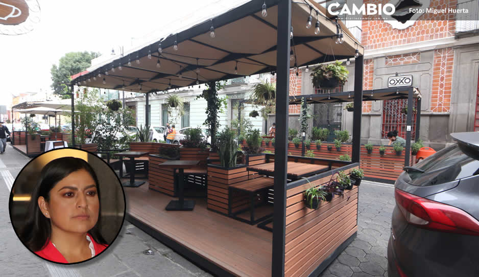 Claudia benefició con la instalación de parklets a McCarthy&#039;s, la Licorería San Pedrito y Catrina (VIDEO)