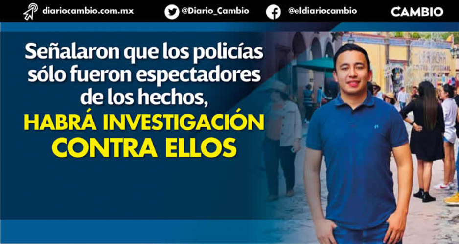CDH emite recomendación por omisiones de policías municipales y SSP en linchamiento de Daniel Picazo  (FOTOS)