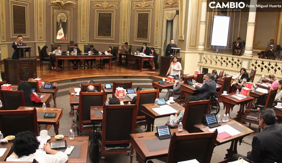 Congreso aprueba por unanimidad la Ley de Ingresos del Gobierno de Puebla (VIDEO)