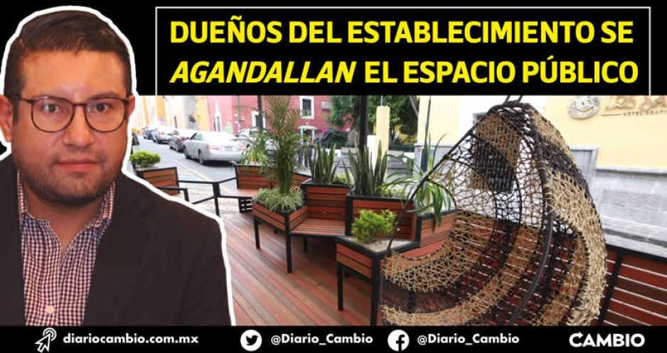 Lalo Covián duplica el aforo de Licorería San Pedrito con parklet frente a la sucursal
