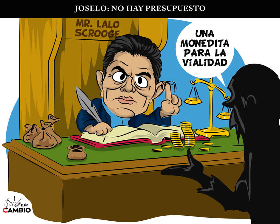Monero Joselo: NO HAY PRESUPUESTO