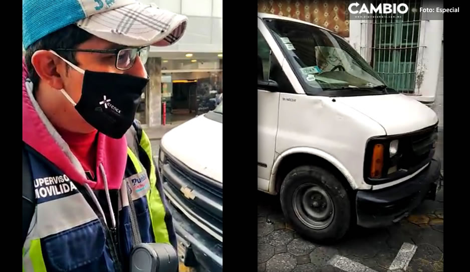 ¡Abusivos! Javier se estacionó en un cajón de parquímetro respetando el reglamento y aún así lo infraccionaron (VIDEO)