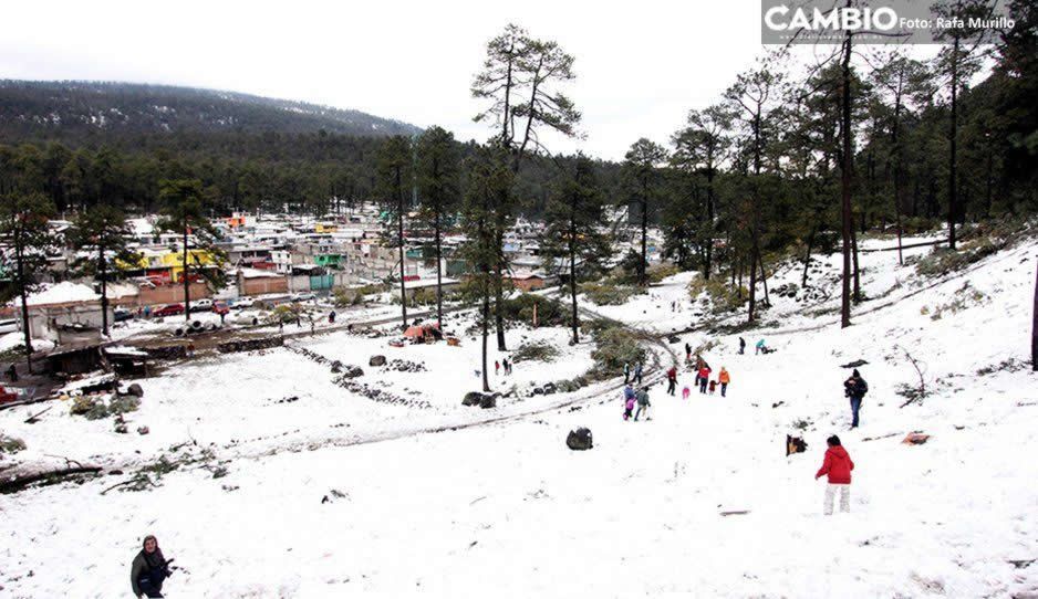 ¡A sacar el paraguas y chamarras! Puebla tendrá chubascos y heladas para este miércoles 13 de enero