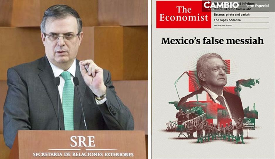 Marcelo Ebrard responde a The Economist por llamar a AMLO “falso mesías”