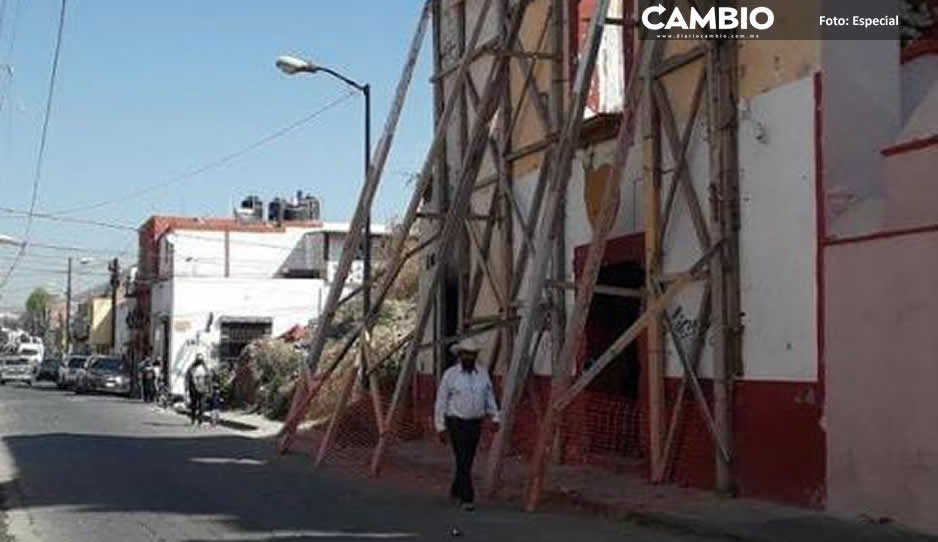 Ayuntamiento de Atlixco comenzó el rescate del ex convento de La Merced