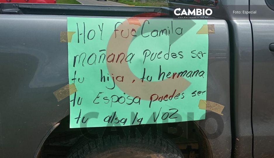 Pobladores liberan la Ahuazotepec – Zacatlán tras más de 24 horas de bloqueo; pedían justicia para Camila