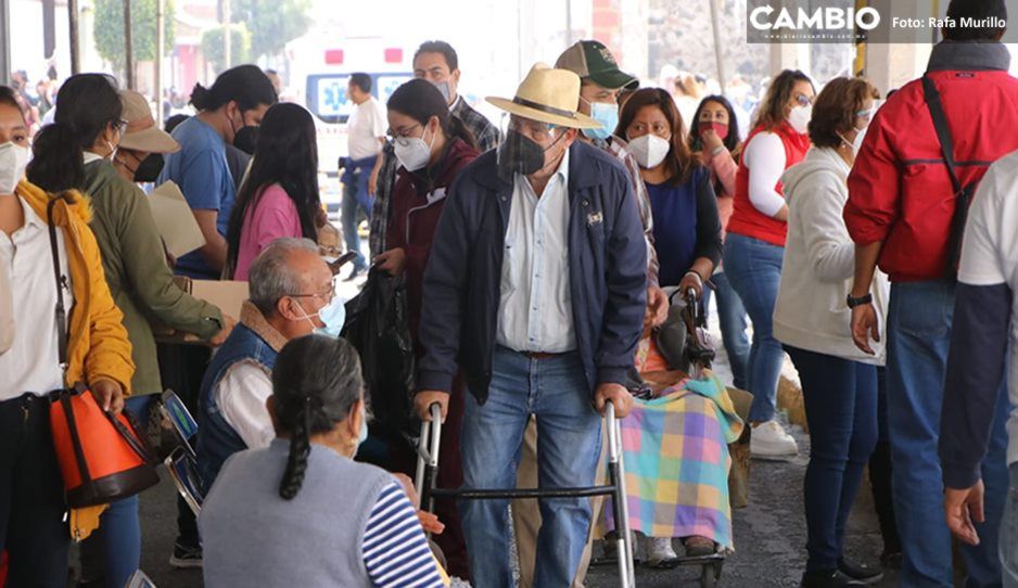 ¡Alístate abuelito! El jueves arranca vacunación masiva en 169 municipios de Puebla