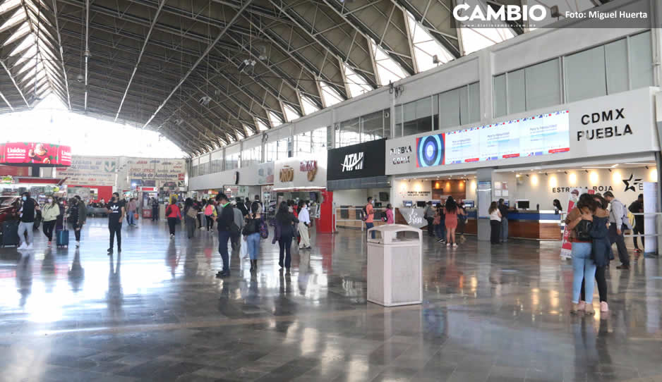 Sólo 6 corridas en camión se encuentran disponibles de Puebla capital al Aeropuerto Internacional Felipe Ángeles