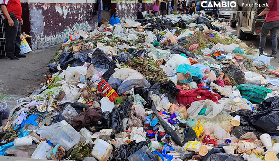 Gobierno de Tehuacán sigue sin dar solución al problema de recolección de basura (VIDEO)