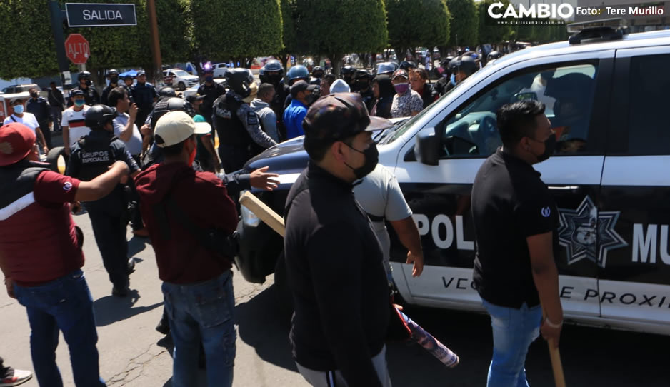 Policía estatal liberó a ladrón y desató la balacera en Mercado Hidalgo (VIDEO)