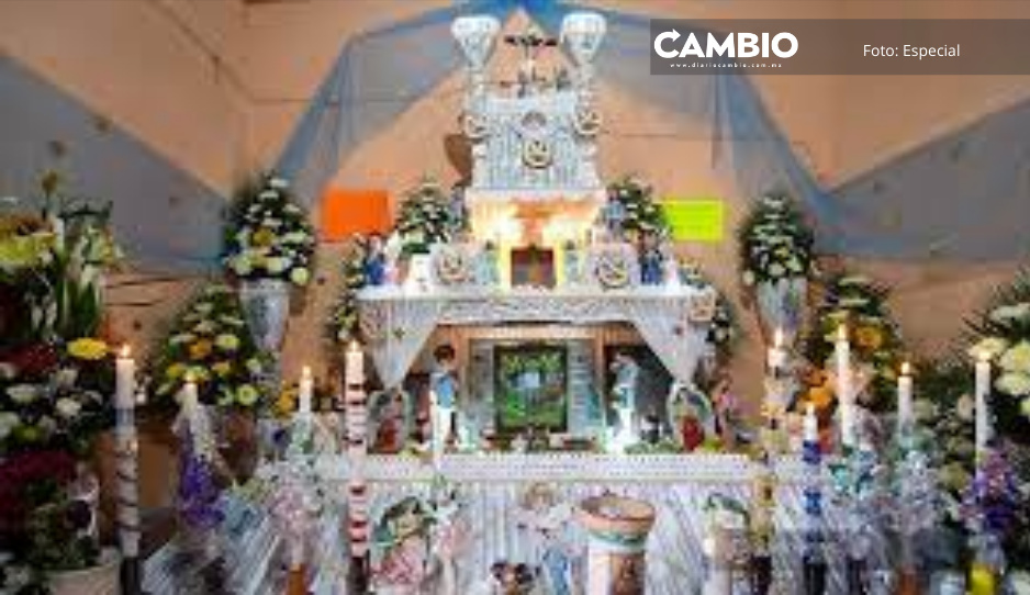 Colocarán 38 altares monumentales en Huaquechula por Día de Muertos
