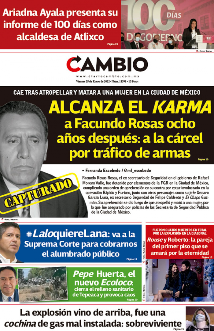 ALCANZA EL KARMA a Facundo Rosas ocho años después: a la cárcel por tráfico de armas