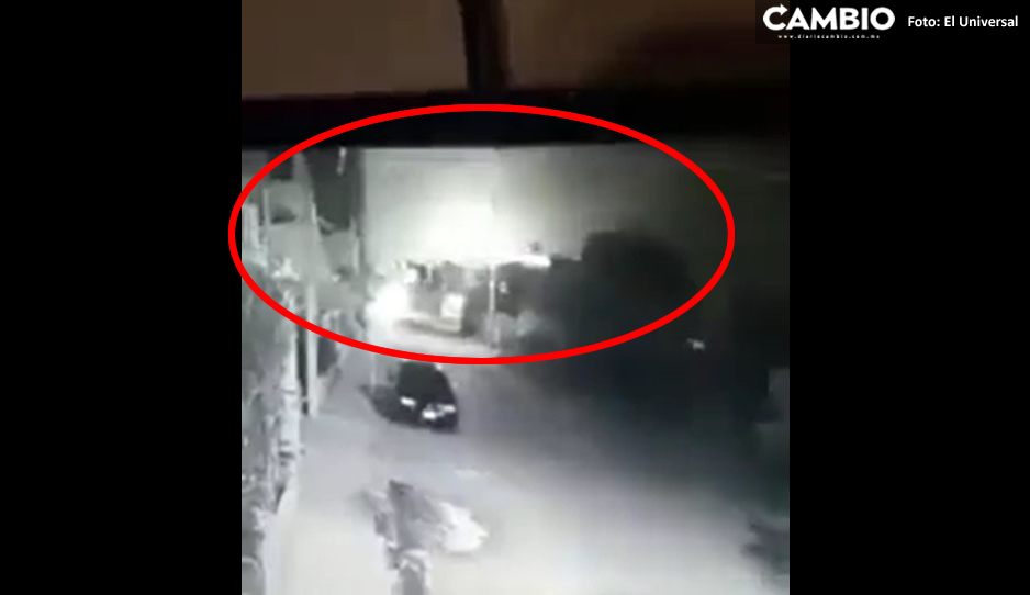VIDEO: Captan momento exacto de la explosión del polvorín en Felipe Ángeles
