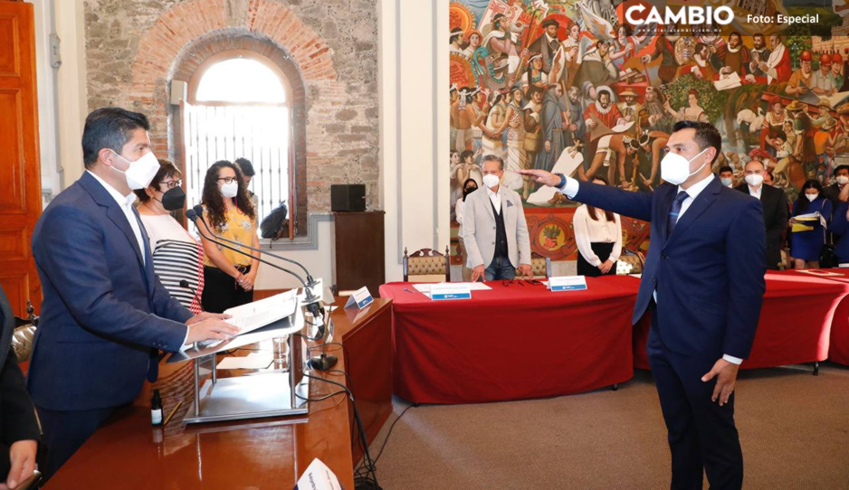 Lalo toma protesta a Antonio Iriarte como nuevo director del IMD