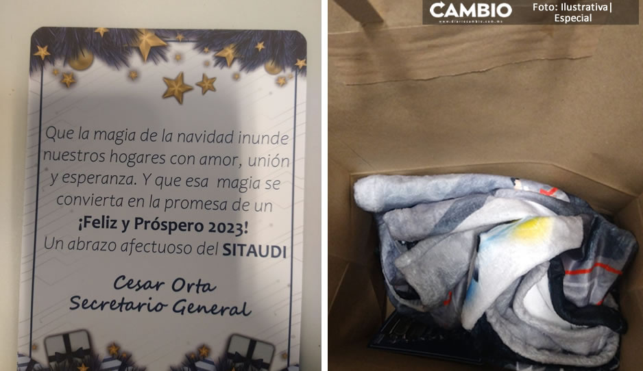 Sindicato de Audi decepciona a sus agremiados al regalarles de navidad una cobija