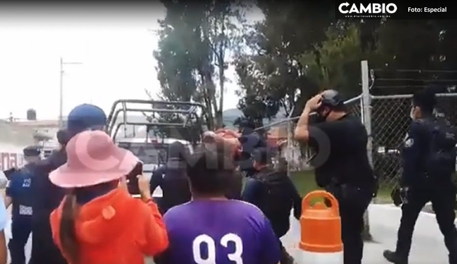 Agreden a presunto secuestrador de niñito tras ser detenido; pedía 120 mil pesos de rescate (VIDEO)