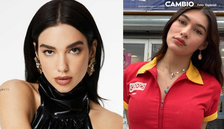 ¿Se parecen? Comparan a cajera del Oxxo con Dua Lipa (VIDEOS)