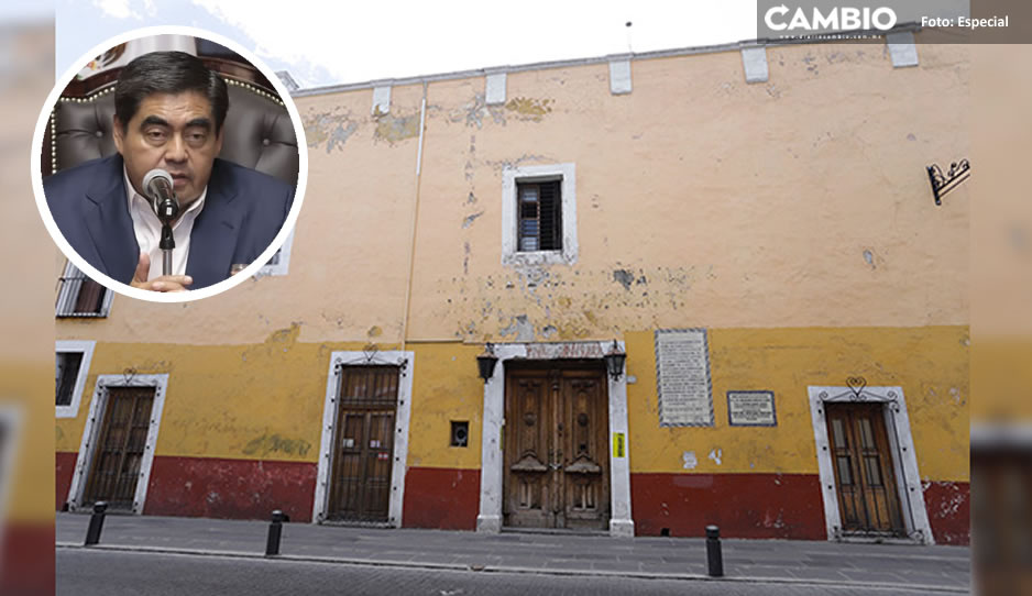Barbosa rehabilitará inmuebles abandonados de Puebla, entre ellos el Museo San Roque
