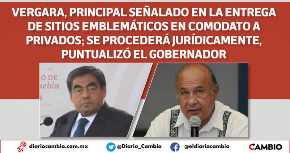 Confirma Barbosa que Vergara aparece en la trama de privatización de Los Lavaderos de Almoloya