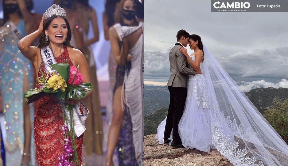 ¿La corona está en riesgo? Filtran FOTO de la supuesta boda de Andrea Meza