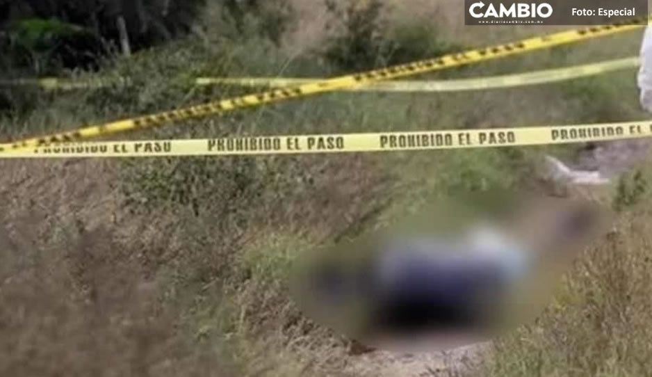 Hallan cadáver del taxista desaparecido en Xalmimilulco con disparo en la cabeza en Nativitas