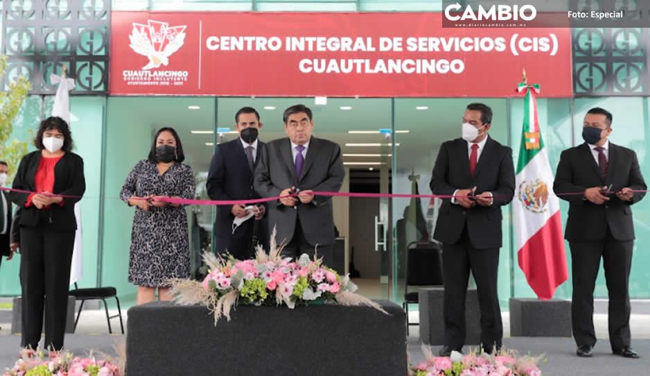 Inaugura Lupita Daniel el CIS de Cuautlancingo