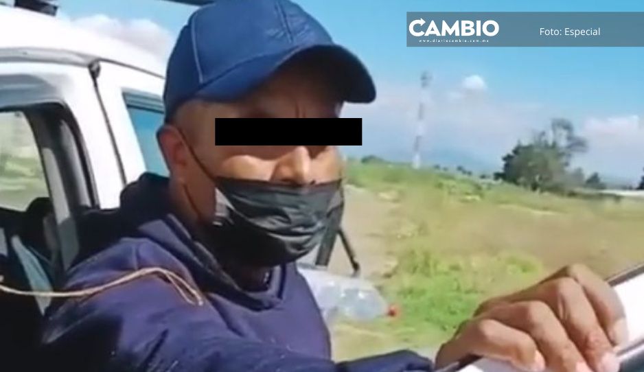 Policía de Huamantla acosa a menor, madre exige su destitución (VIDEO)