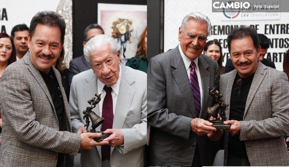 Reconocen diputados talento y trayectoria de estrellas del cine mexicano (FOTOS)