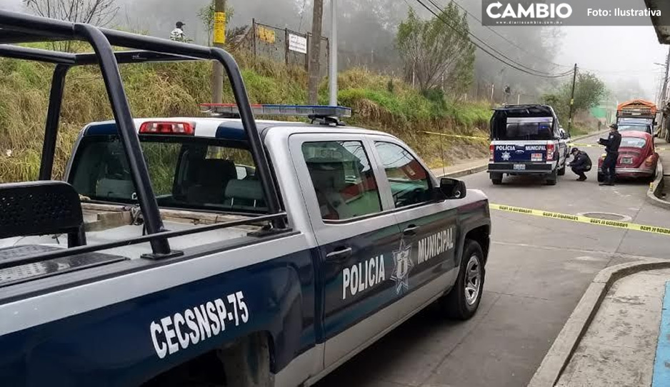 Detienen a dealer adolescente con cristal, navaja y pistola en Huejotzingo