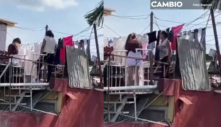 ¡Inaudito! Madre golpea brutalmente a su hija de 2 años con un palo por perder dinero (FUERTE VIDEO)