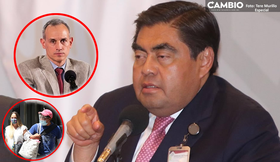 En Puebla se seguirá usando el cubrebocas, no importa lo que diga López Gatell: Barbosa