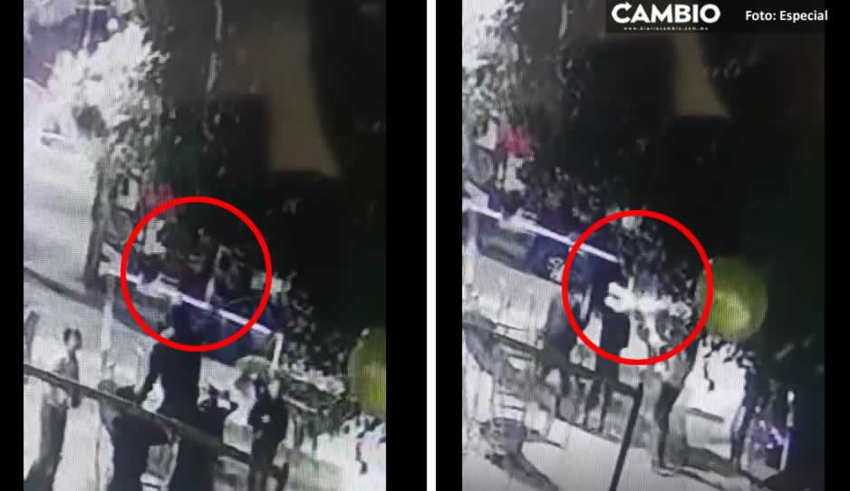 VIDEO: Así 5 ladrones se llevaron dos piñatas en Texmelucan