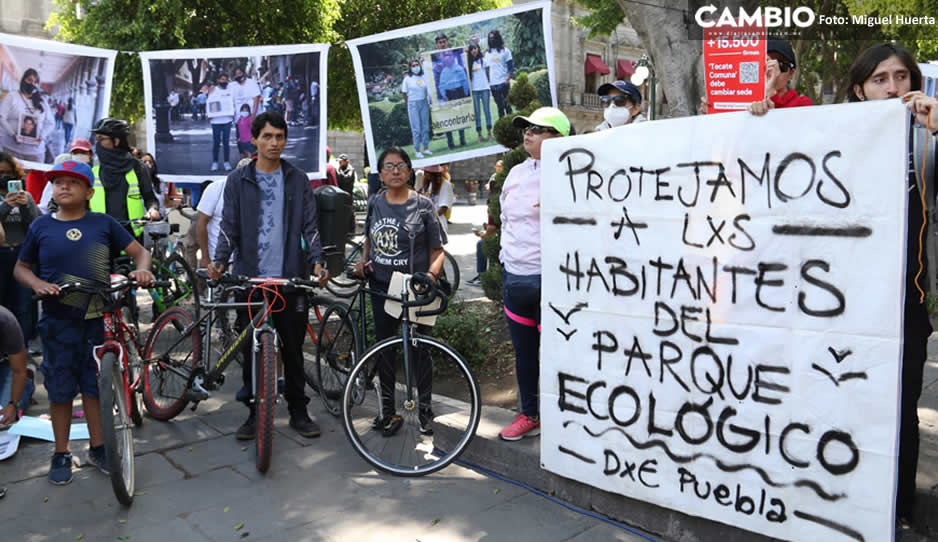 Vecinos del Parque Ecológico realizan marcha para exigir que cambien la sede del Tecate Comuna
