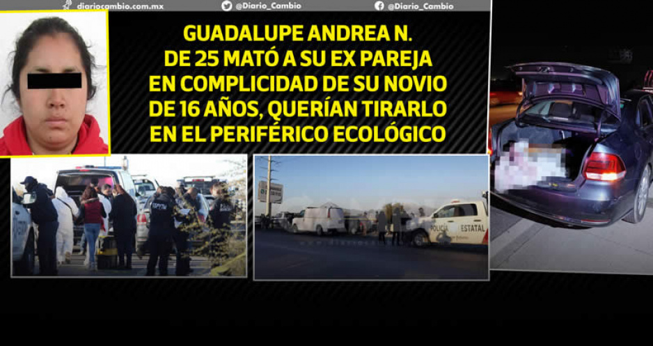 Triángulo amoroso en Ixtapaluca termina en turismo homicida en Puebla (FOTOS Y VIDEO)