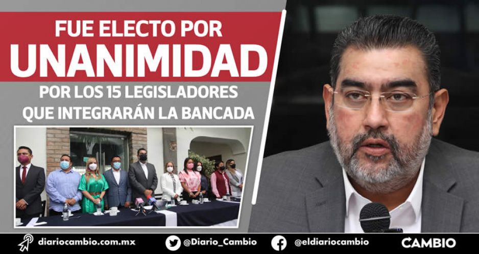 Sergio Salomón coordinará a Morena y se perfila para presidir el Congreso (FOTOS Y VIDEOS)