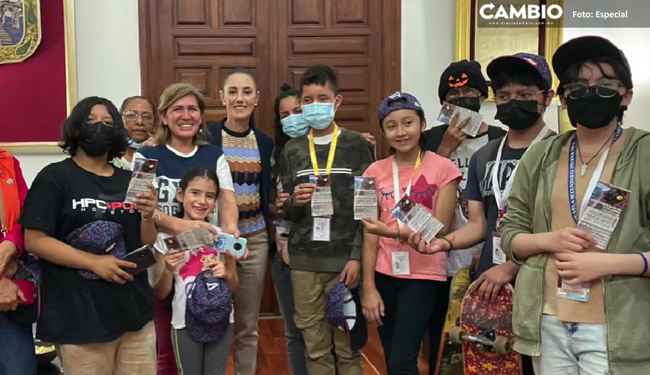 Claudia Sheinbaum regaló 5 mil boletos para la Fórmula 1 a estudiantes de la CDMX (VIDEO)