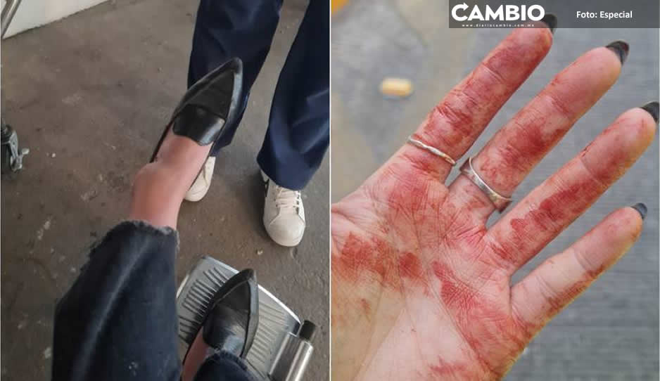 Joven salta de camión luego de que chofer no la quisiera bajar en CDMX