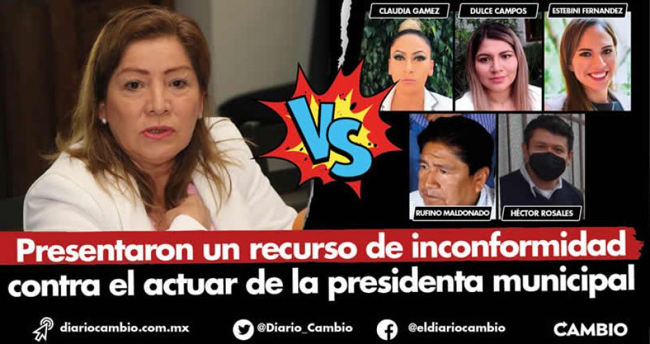 Regidores héroes de Tecamachalco se rebelan en contra de Marisol Cruz