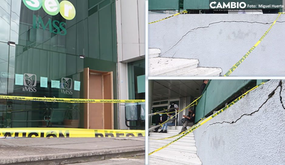 Así lucen los daños estructurales en Traumatología y Ortopedia del IMSS tras sismo (VIDEO Y FOTOS) 