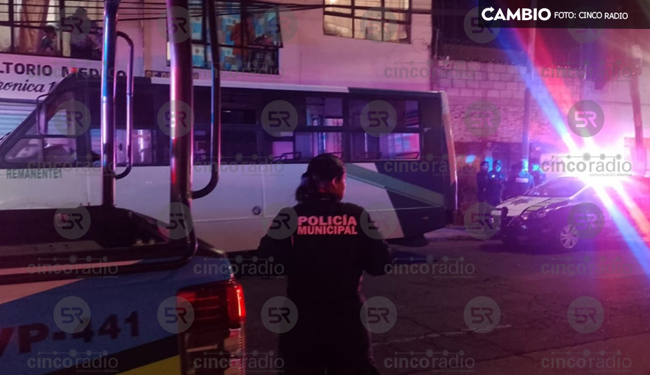 ¡Violento asalto! Delincuentes armados atracan a pasajeros de la ruta Boulevard CU